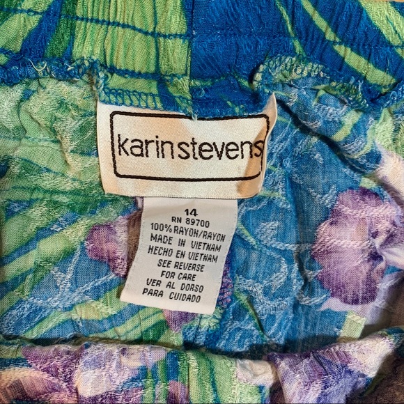 Tropical Side Tying Skirt - Picture 3 of 5